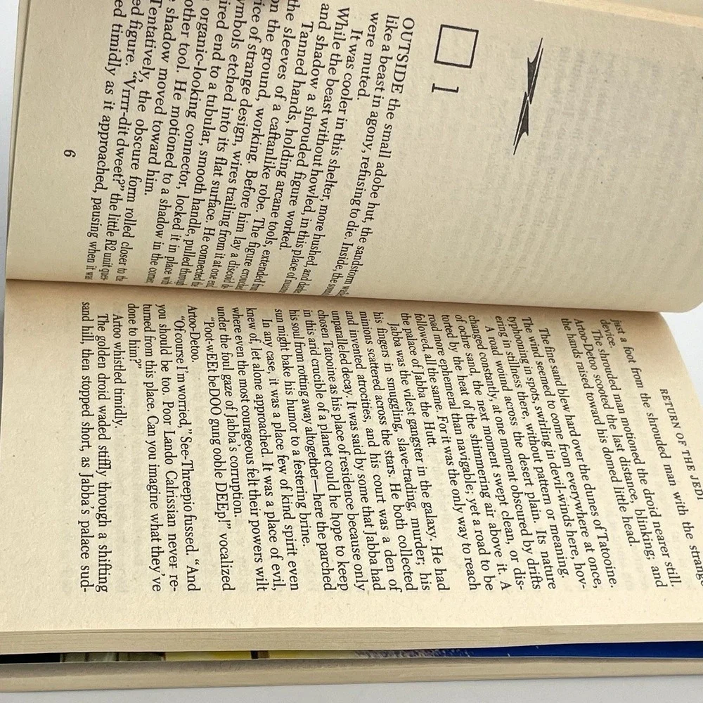 STAR WARS Return of the Jedi Paperback Novel by James Khan 1st Edition 1983‎